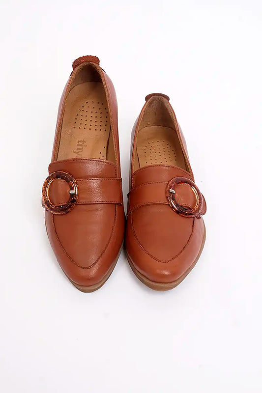 Thyme & Co Shoe Trice in Nutmeg