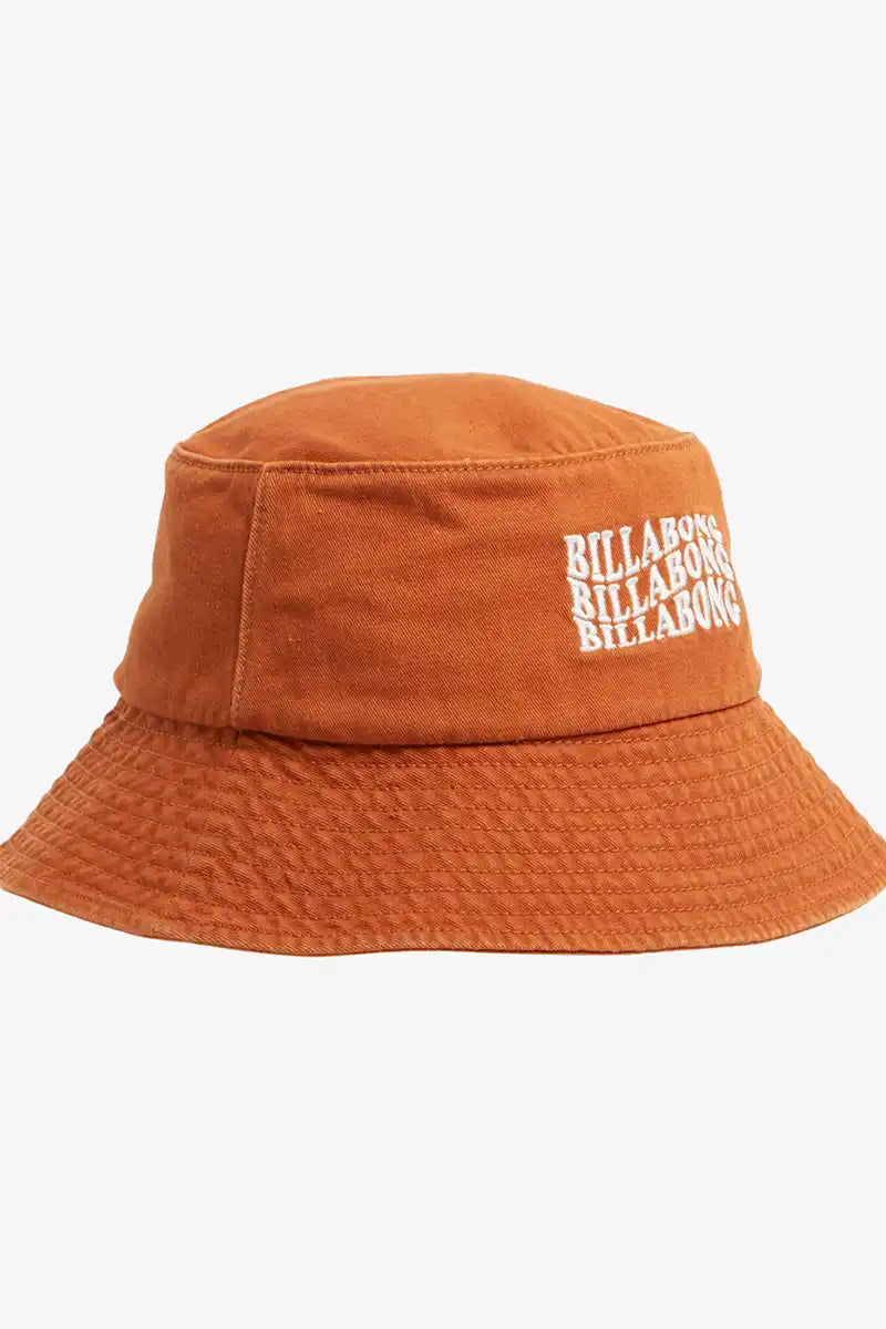 Billabong Women's Hat Surf High Sun Faded in Dried Mango - side view