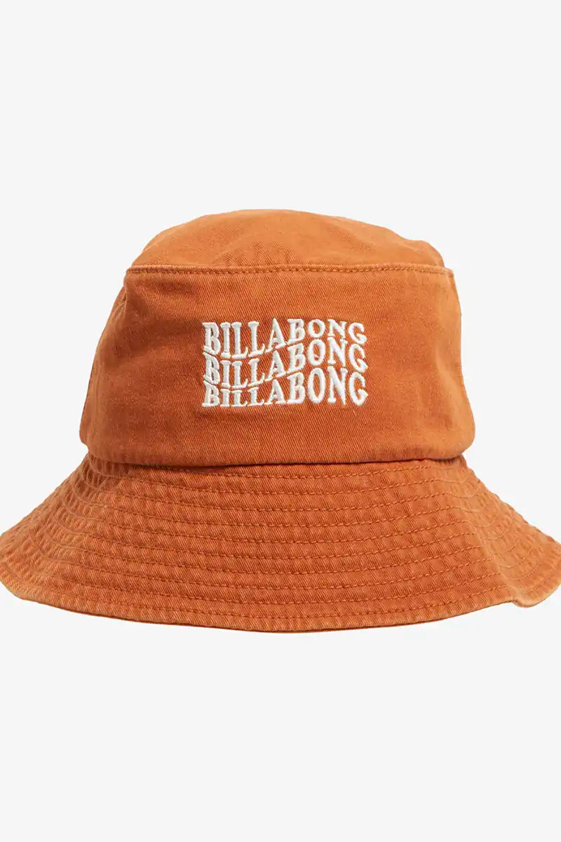 Billabong Women's Hat Surf High Sun Faded in Dried Mango - front view