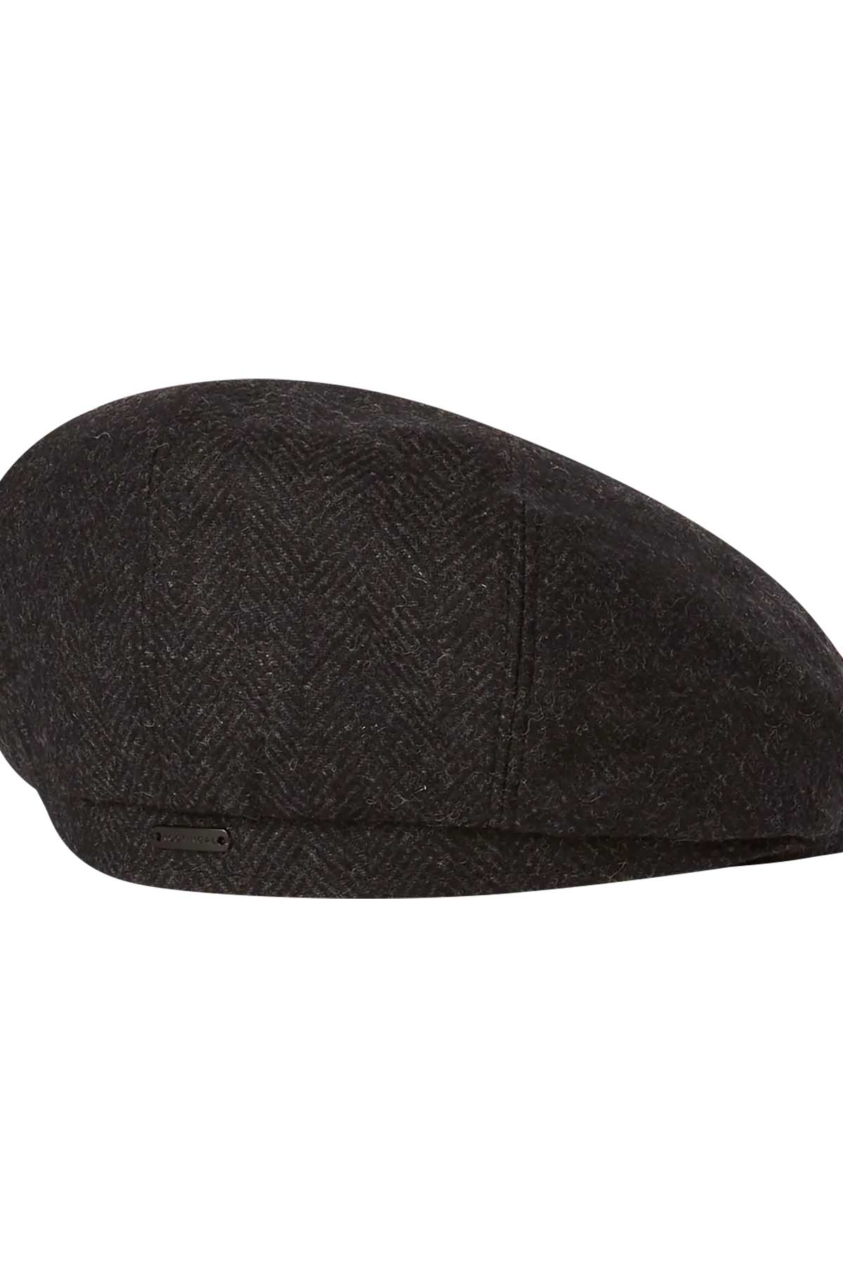 Mens Driver Cap - Apple, black.