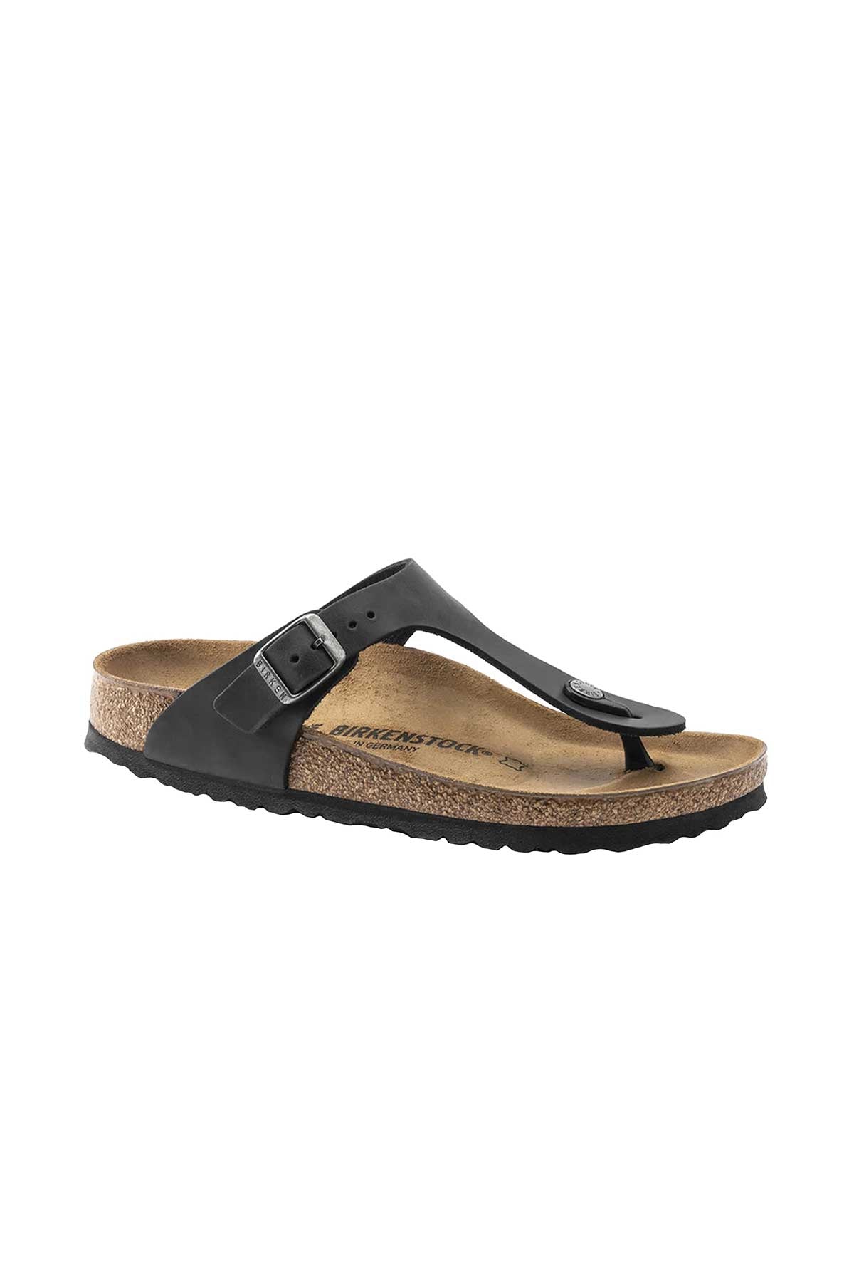 Birkenstock Gizeh Black Oiled Leather