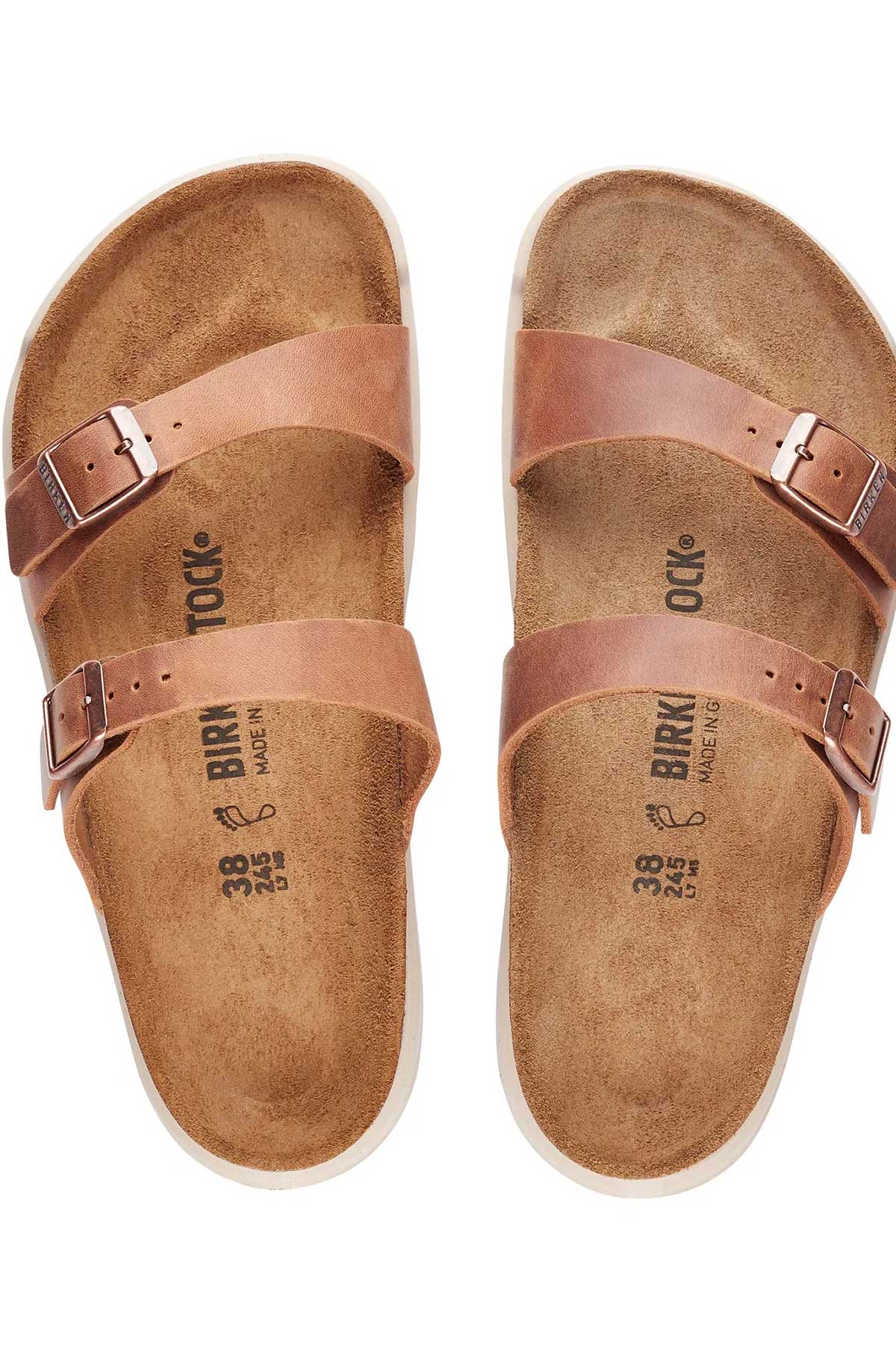 Birkenstock Sierra Cross Town Ginger Brown Waxy top