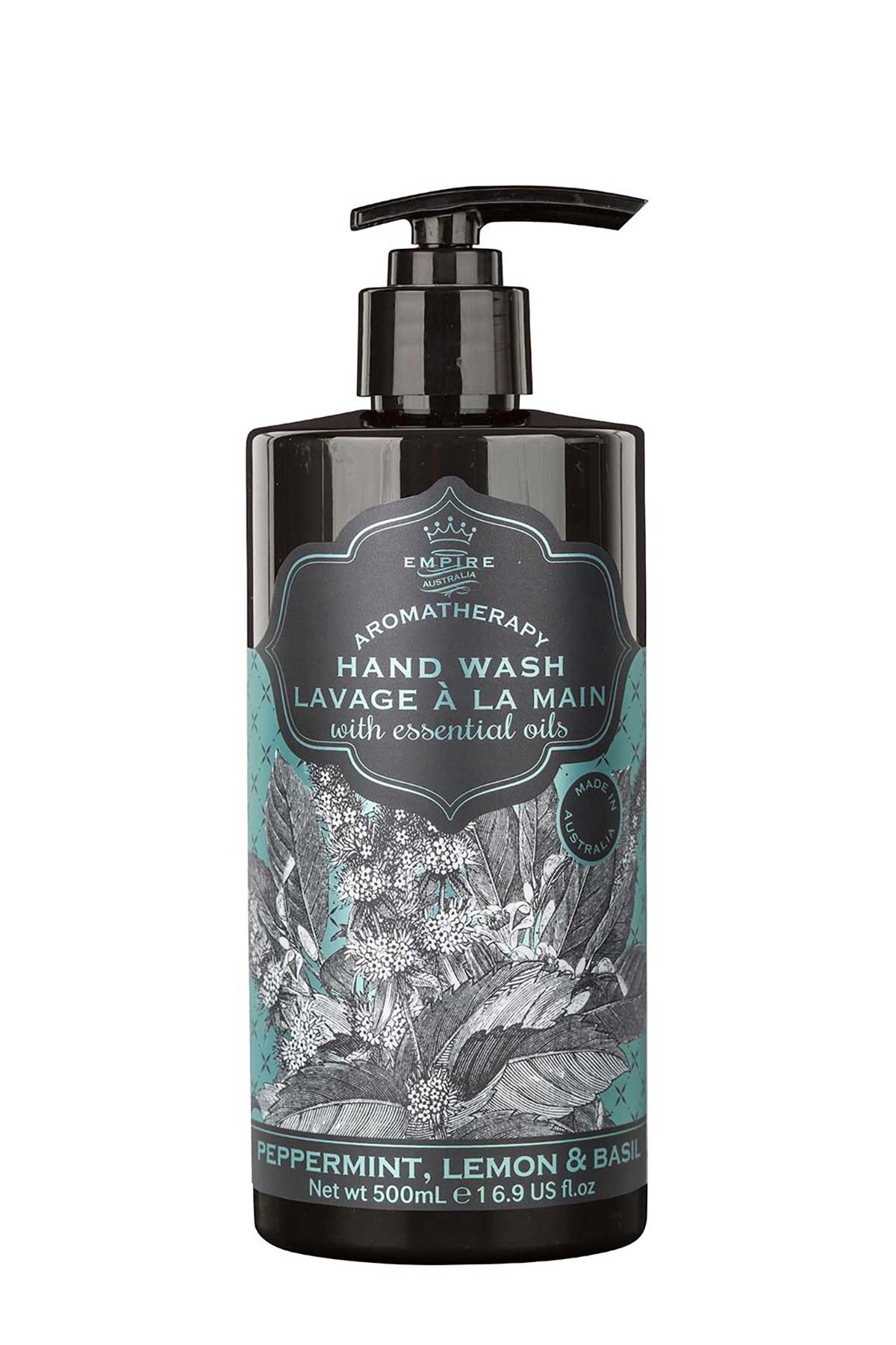 Empire Australia Aromatherapy hand wash peppermint lemon & basil