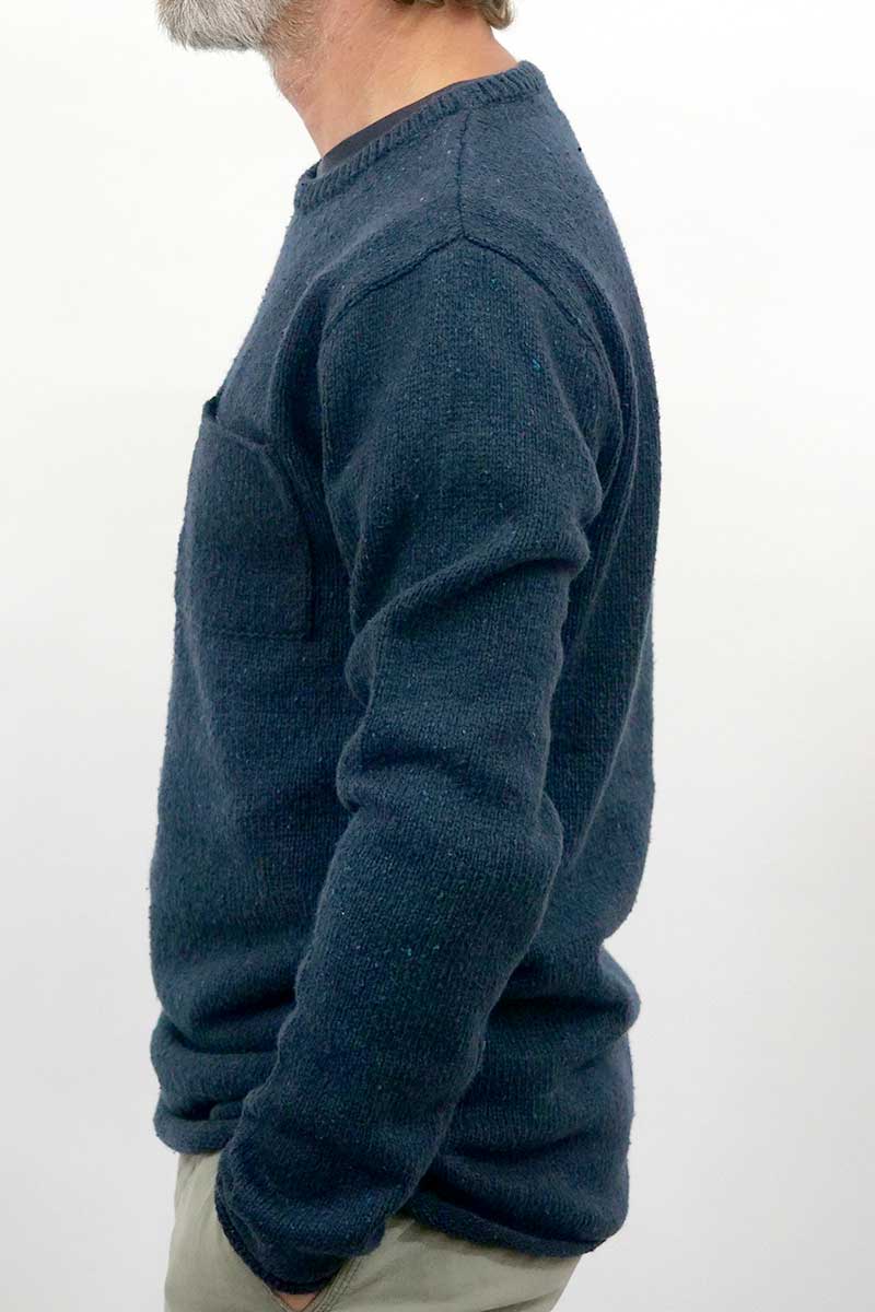 Rip Curl Knit Sweater - Neps Crew, navy detailed.