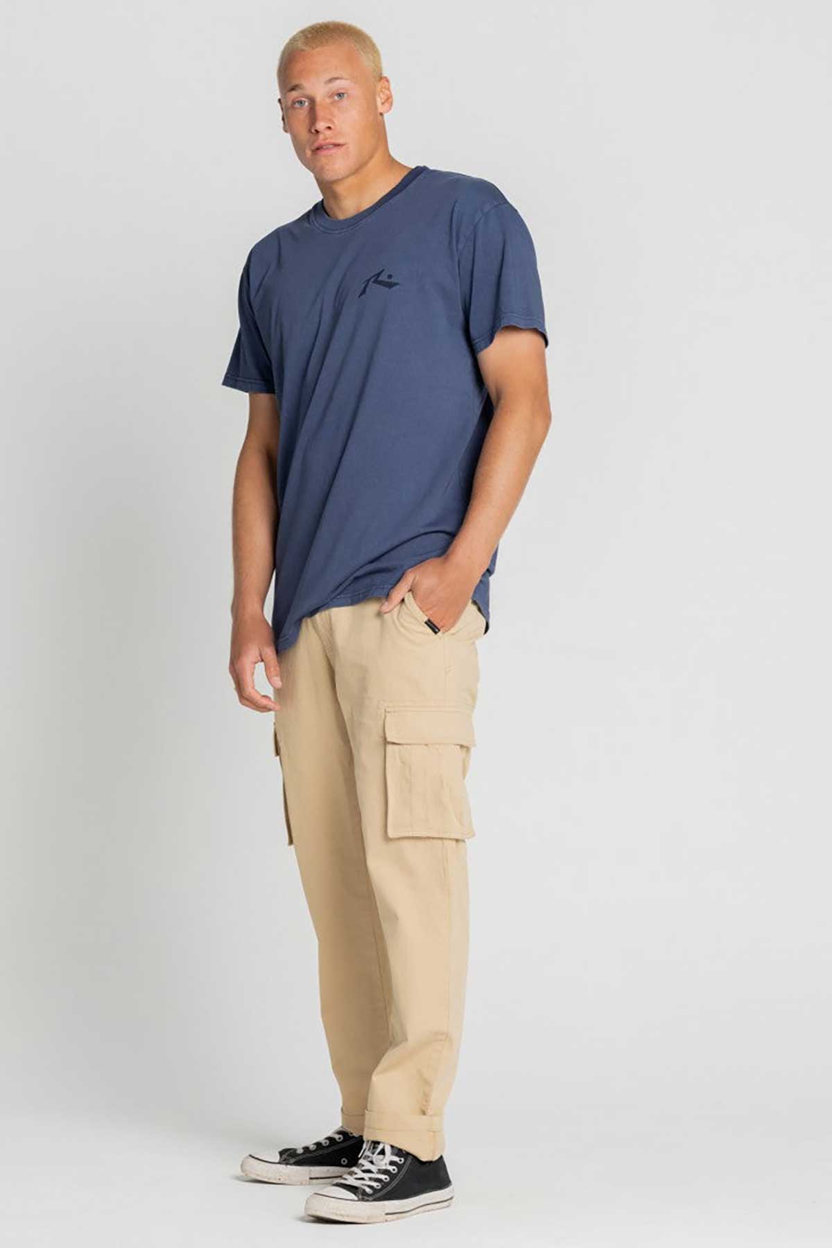 Rusty Cargo Pant Manila full model front on