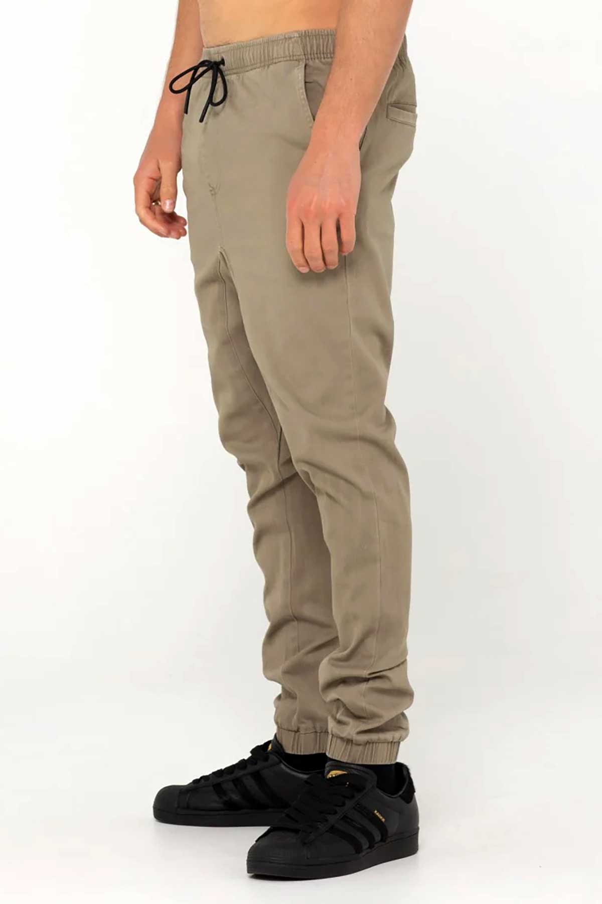 Rusty Elastic Pant - Hook Out, front and back pockets.