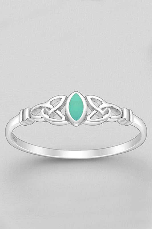 Sterling Silver Ring - Turquoise Ring