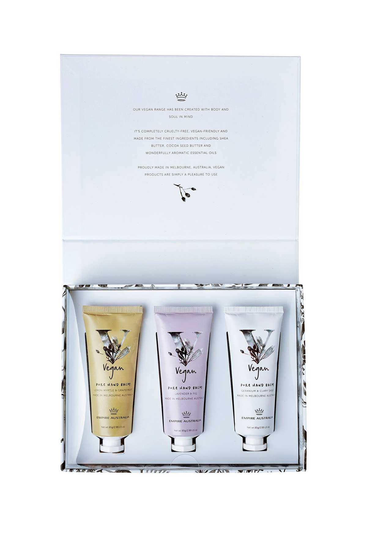 Empire Australia 3 giftpack vegan inside