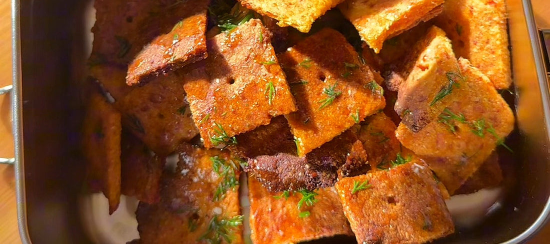 Homemade Sweet Potato Crackers