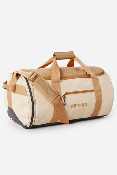 3/4 front view of the Rip Curl Large Packable Duffle Bag 50L