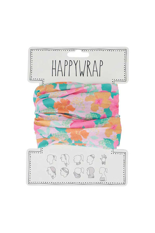 Annabel Trends Happywrap in hibiscus print