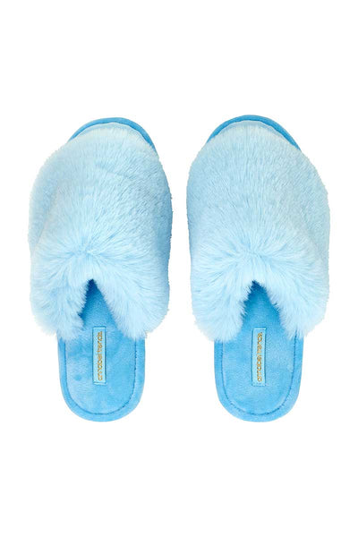 Annabel Trends Cosy lux slippers sky blue