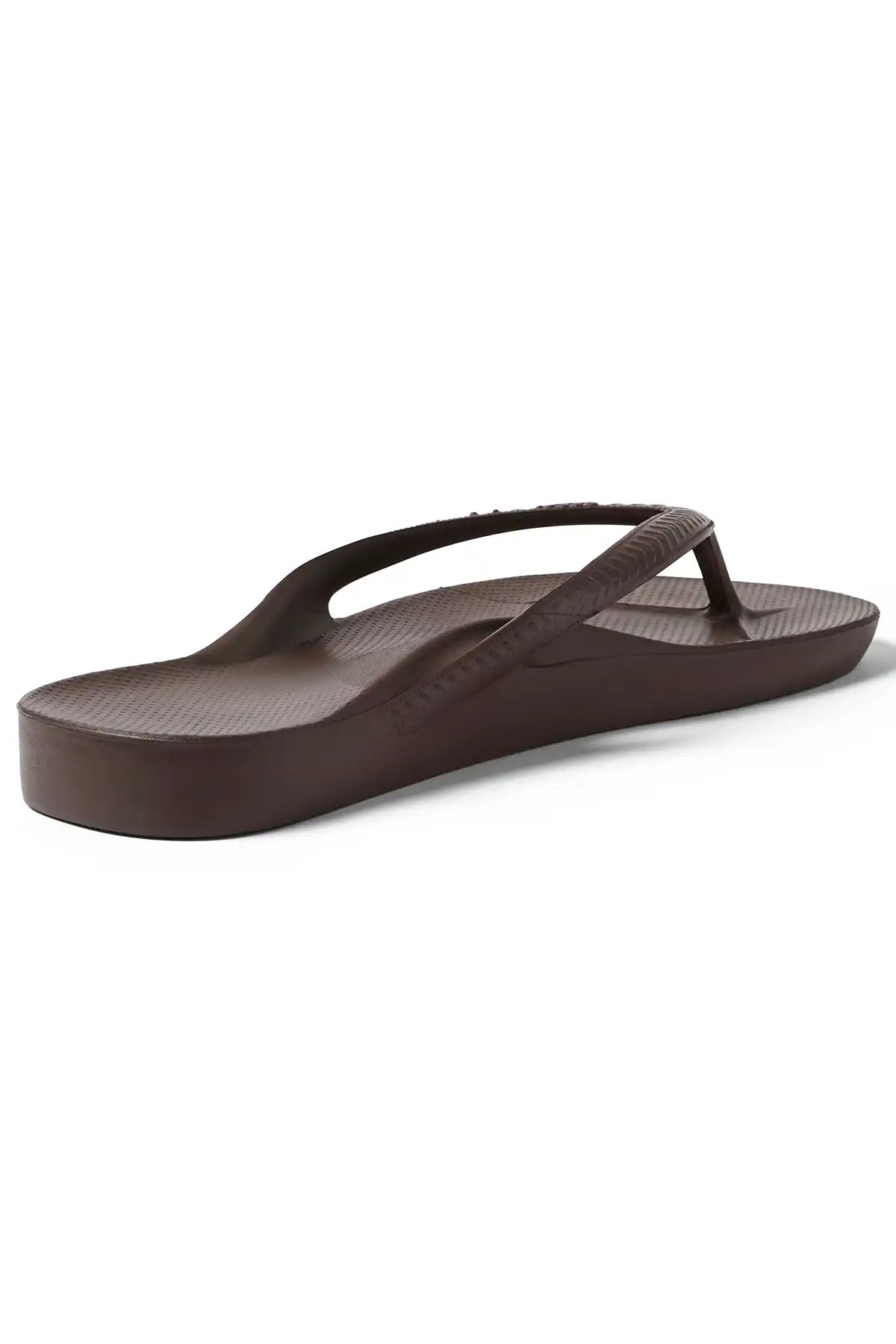 Brown sandal on a white background