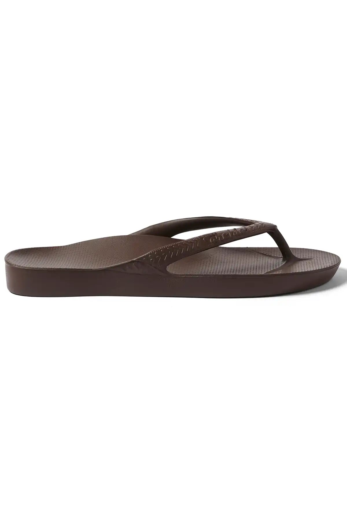 Brown sandal on a white background