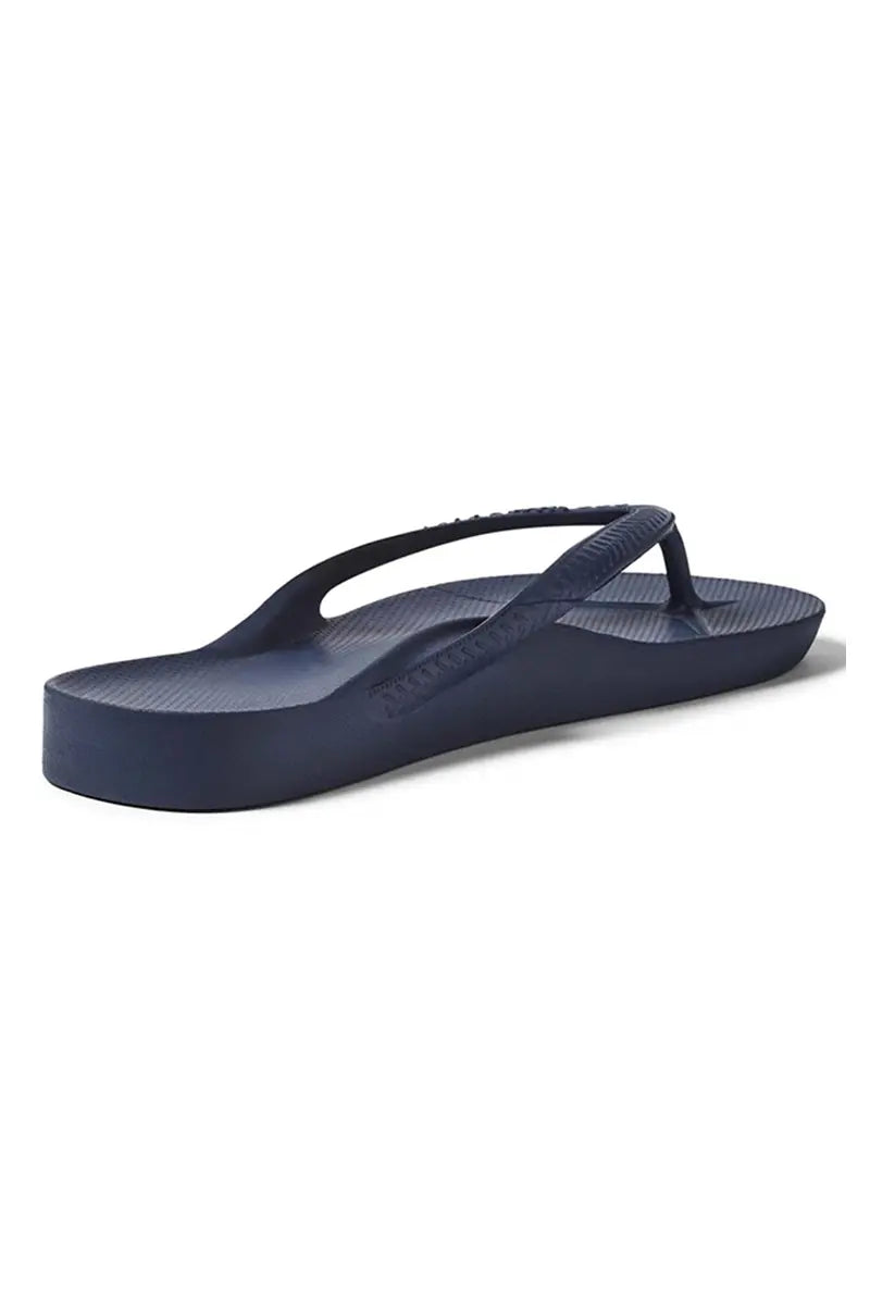 Archies Arch Support Thongs in Navy