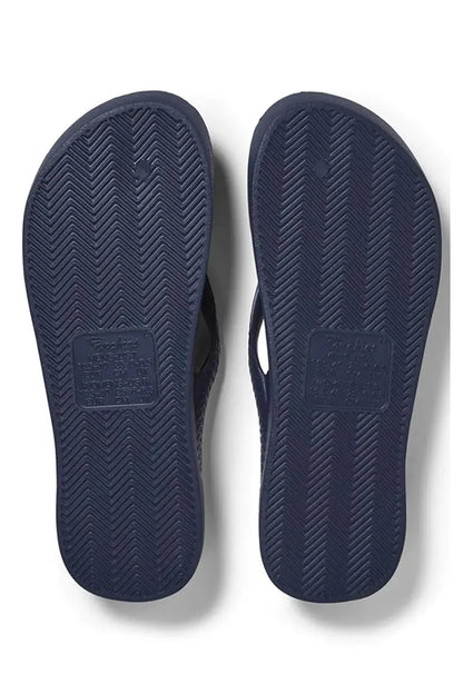 Archies Arch Support Thongs in Navy – Final size M5-W6