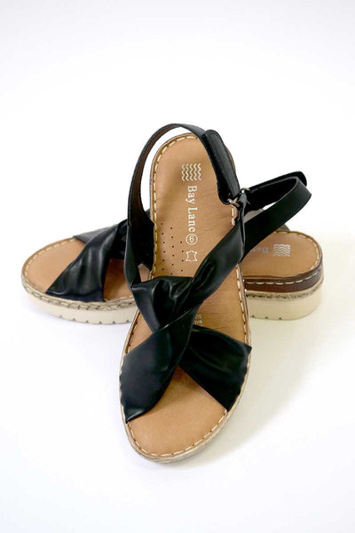 Bay Lane Shoe Cairns Sandal Black
