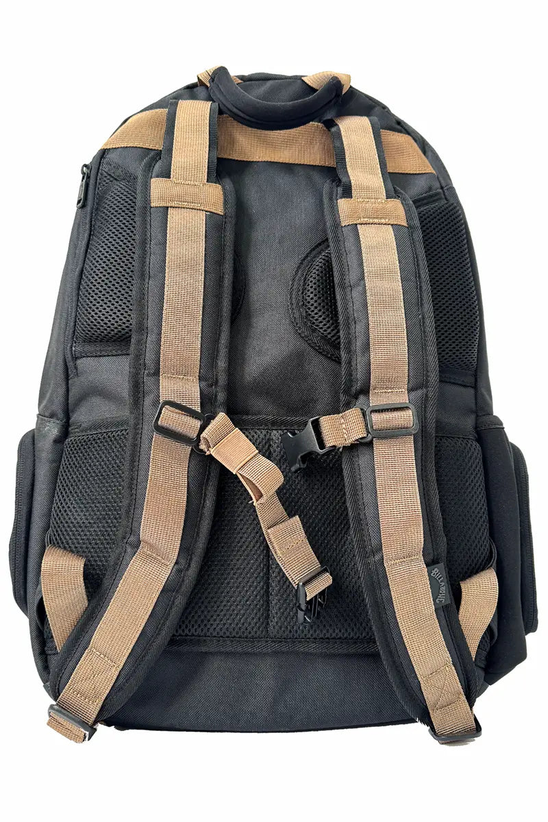 Back view of the Billabong Backpack Combat OG in Black Tan