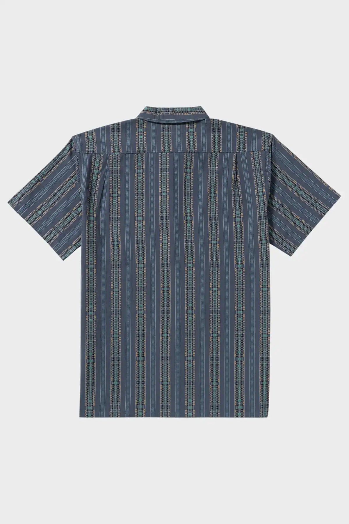 Short-sleeve Billabong shirt with a pattern on a white background