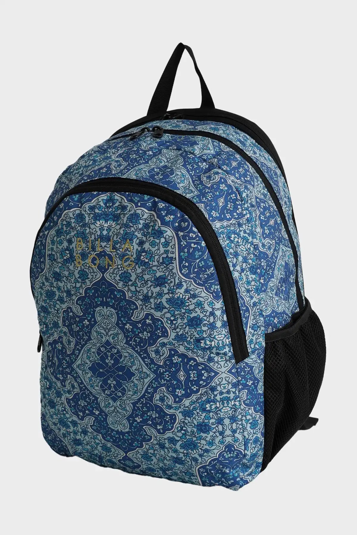 Billabong  Bohemia Mahi Backpack in Blue patterned on a white background