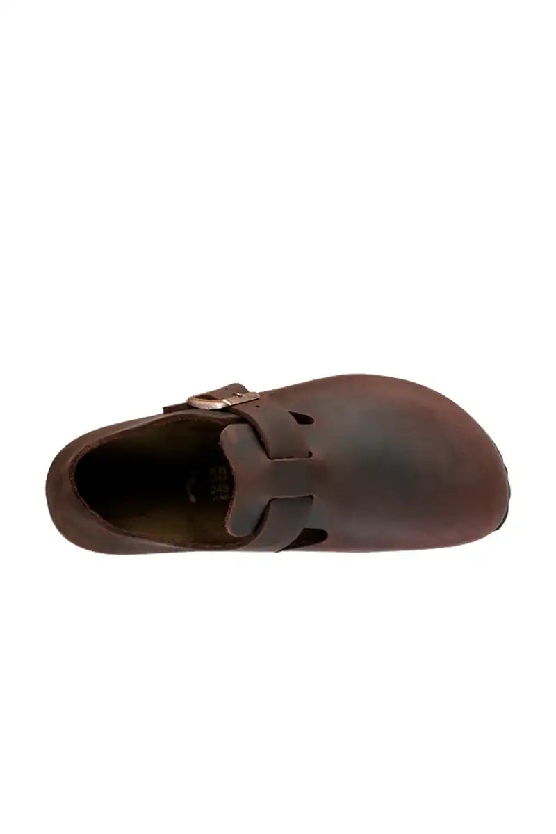 Birkenstock London Habana Oiled Leather top view