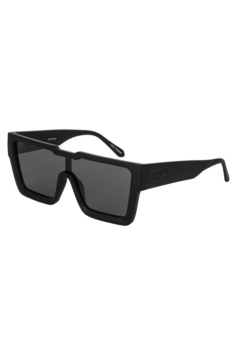 Carve Vegas Polarized Sunglasses in Matt Black
