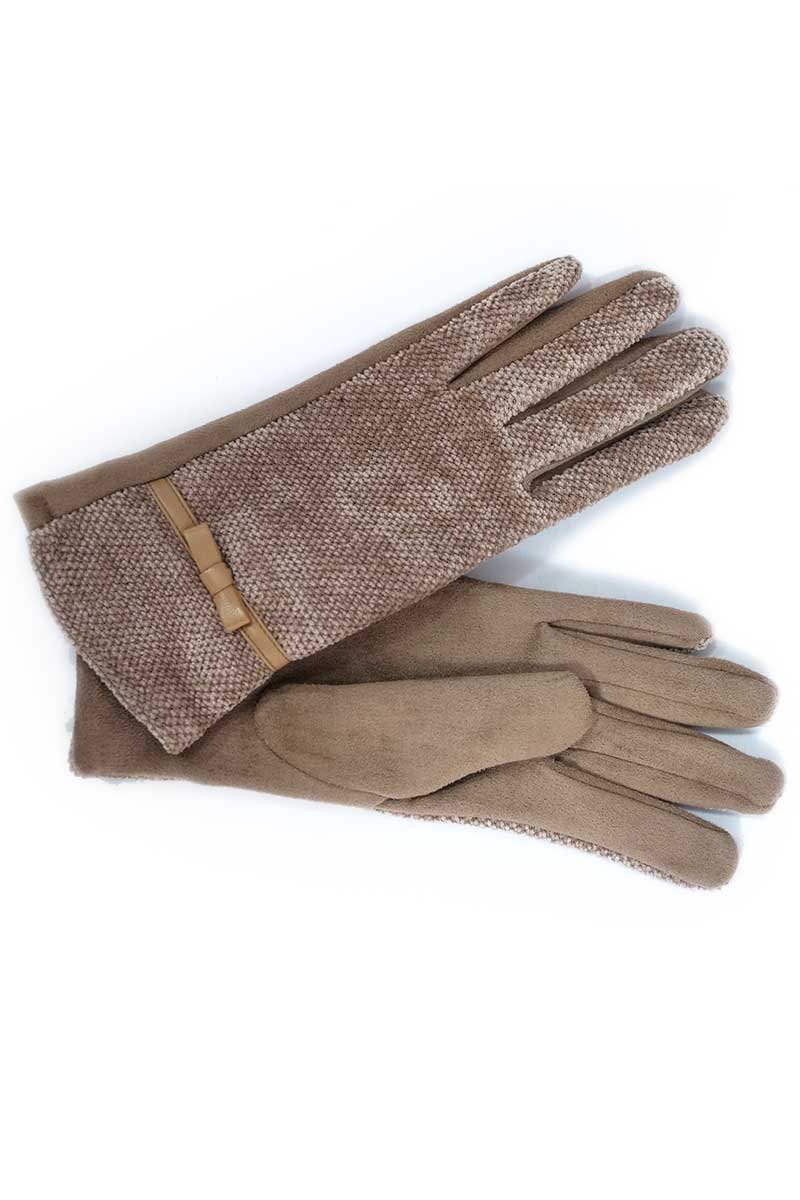 Chille Ladies Gloves in Coffee