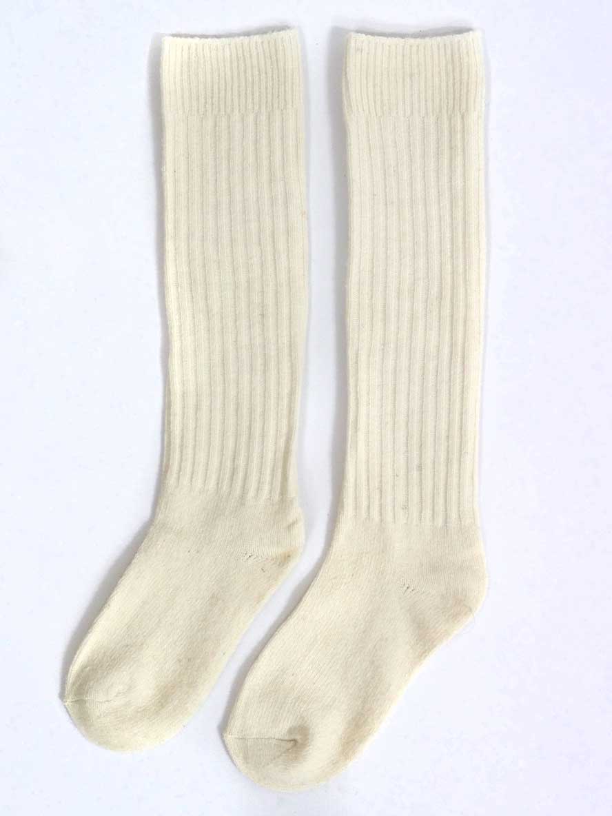Chille Wool Blend Socks in Cream