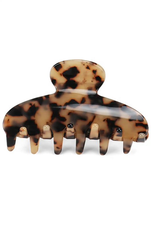 Claw Clip Eco friendly Beige Tortoiseshell