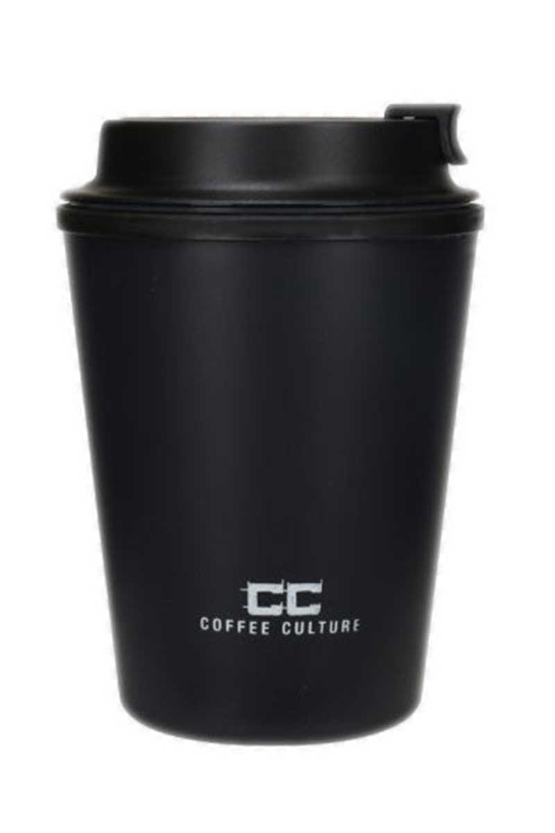 Coffee Culture Eco Double Wall Travel Cup Black