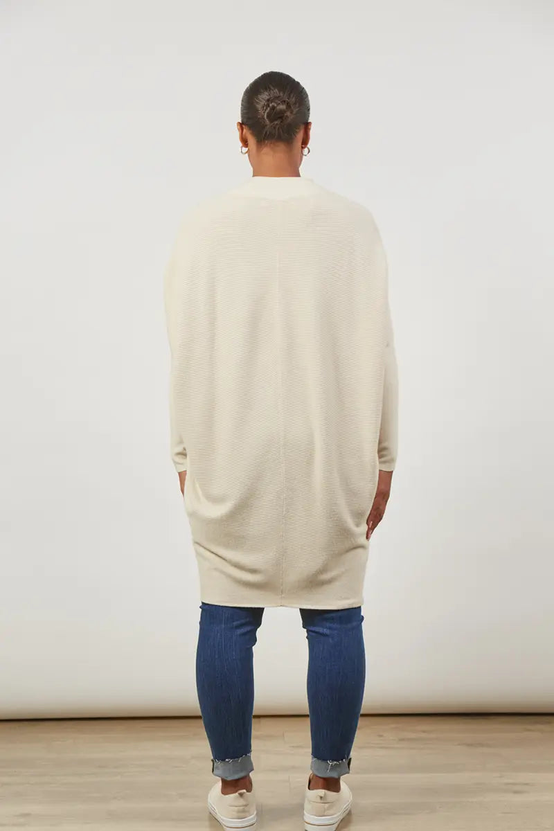 back view of the Cosmo Relax Jumper by Isle of Mine