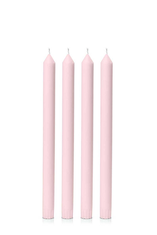 Dinner Candle Blush Pink Pack of 4