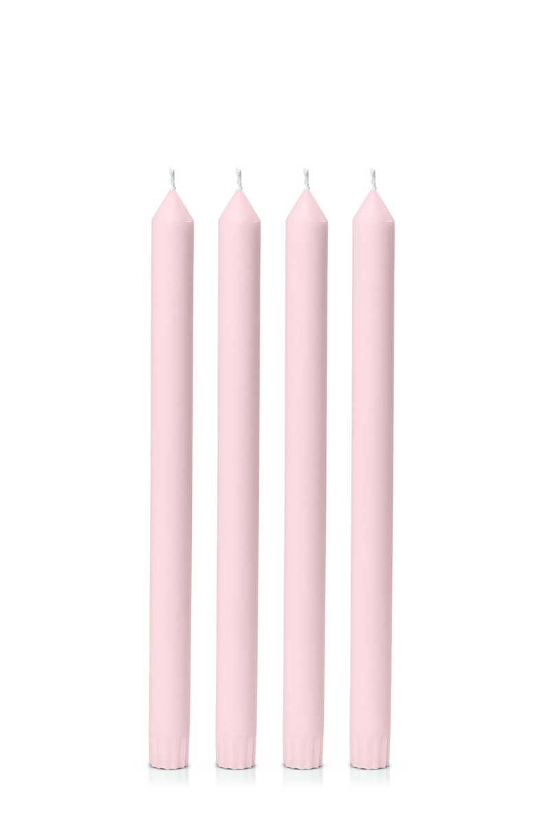 Dinner Candle Blush Pink Pack of 4