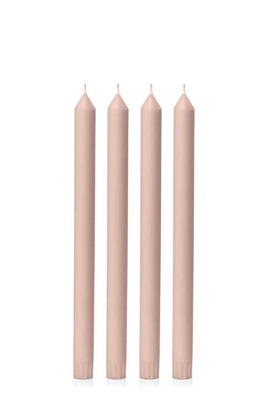 Dinner Candle Heritage Rose Pack of 4