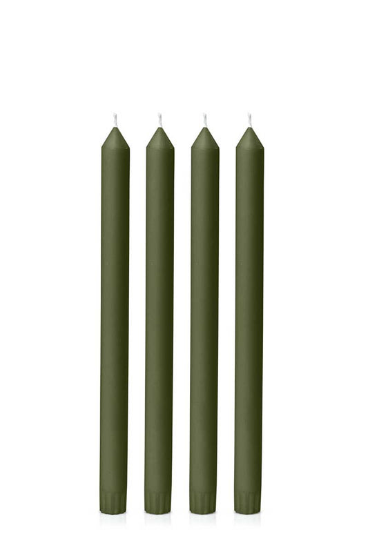 Dinner Candle Olive Pack of 4