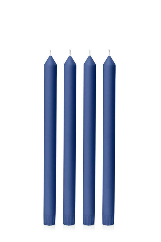Dinner Candle Navy Pack of 4