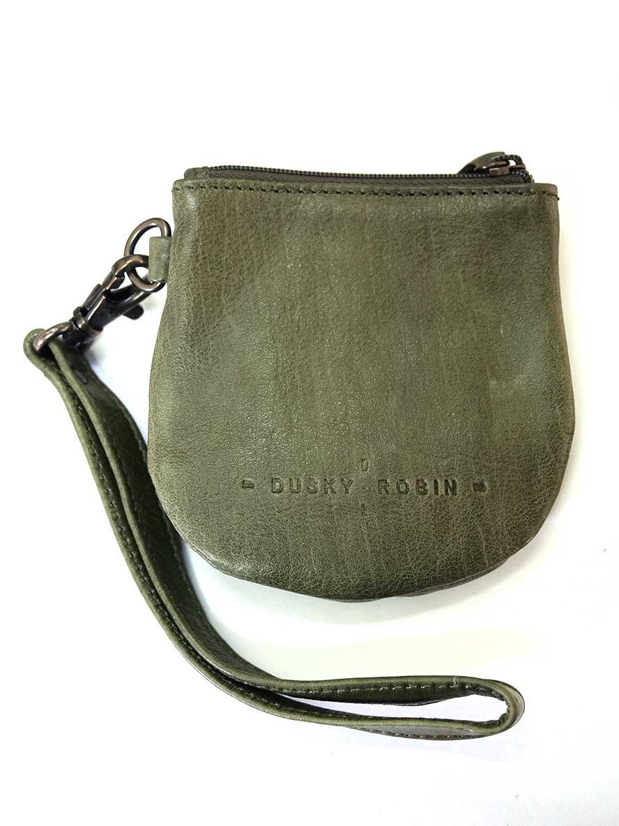 Dusky Robin Thick as Thieves Purse - Olive back