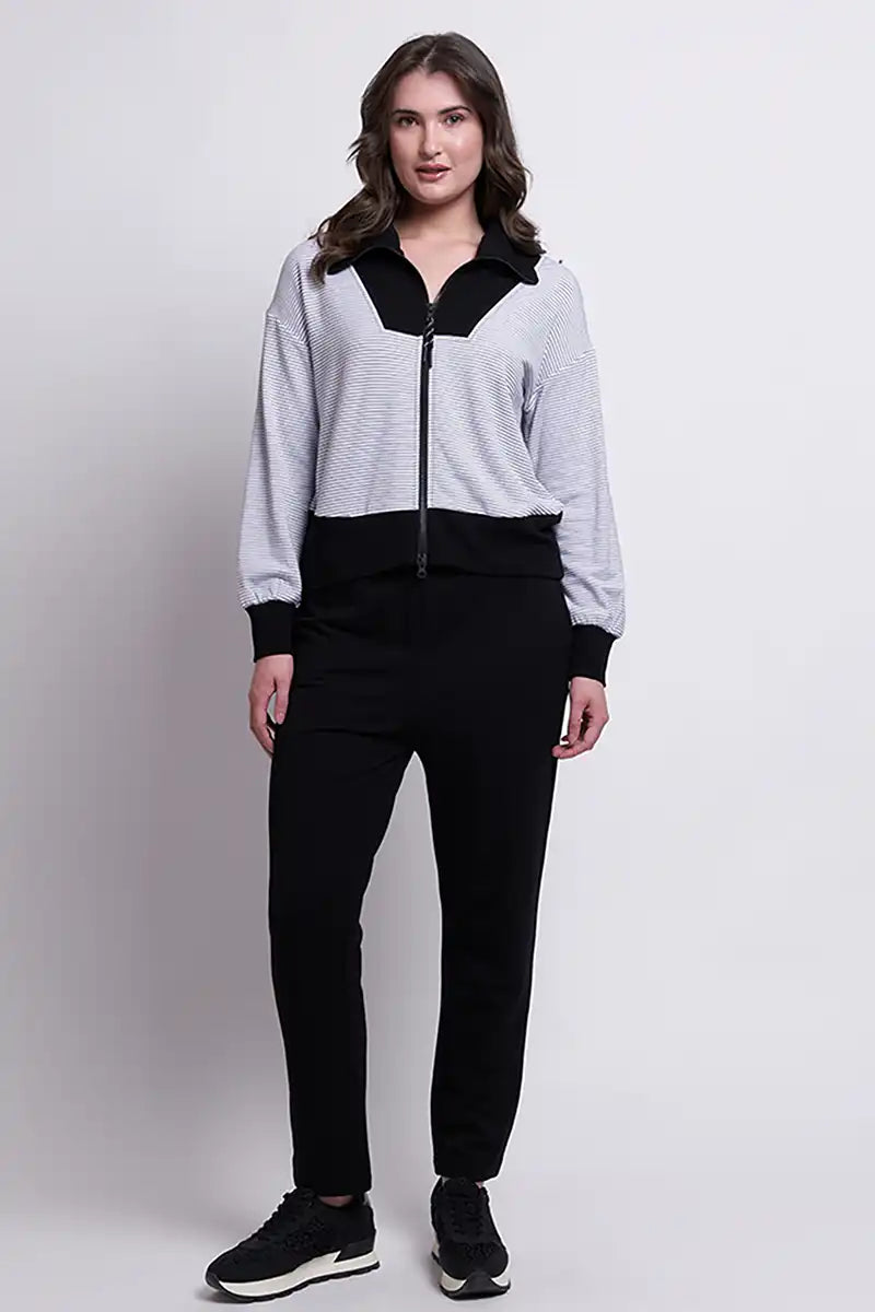 Foil Too Easy Jogger in Black front