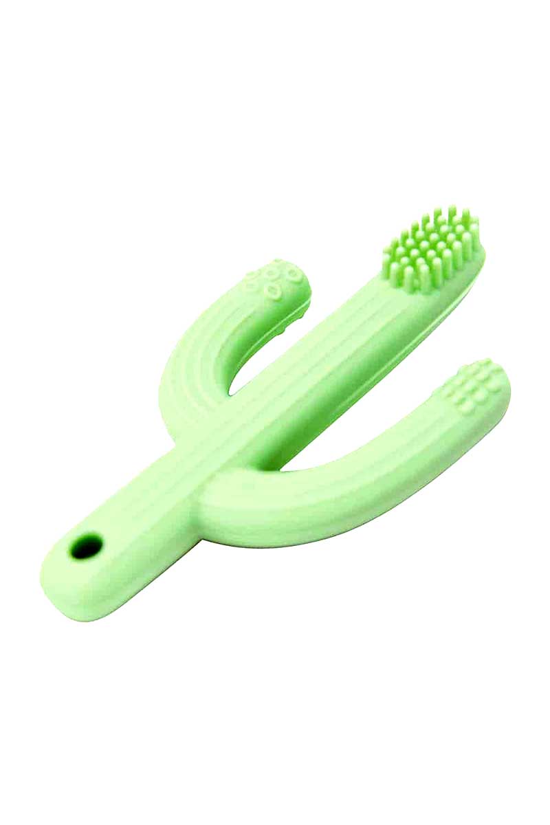 Annabel Trends Silicone Teether - Cactus, Green.