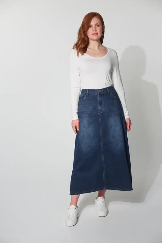 Haven Dalton Denim Skirt 