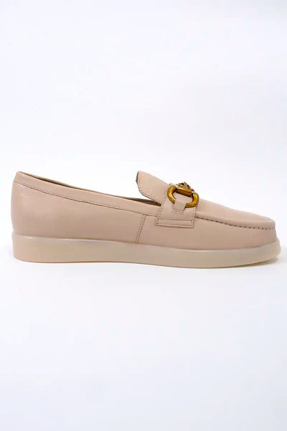 Hinako Women's Gemma Loafer in Bone outside view