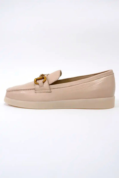 Hinako Women's Gemma Loafer in Bone outside edge view