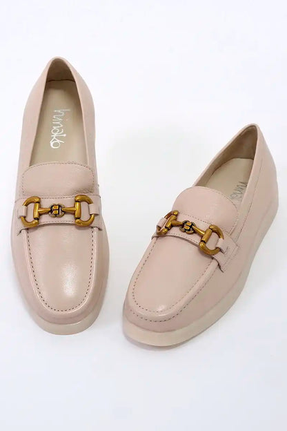 Hinako Women's Gemma Loafer in Bone