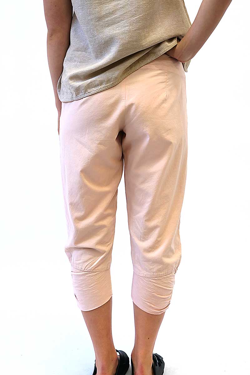 Humidity Castaway Pant in Rose back view