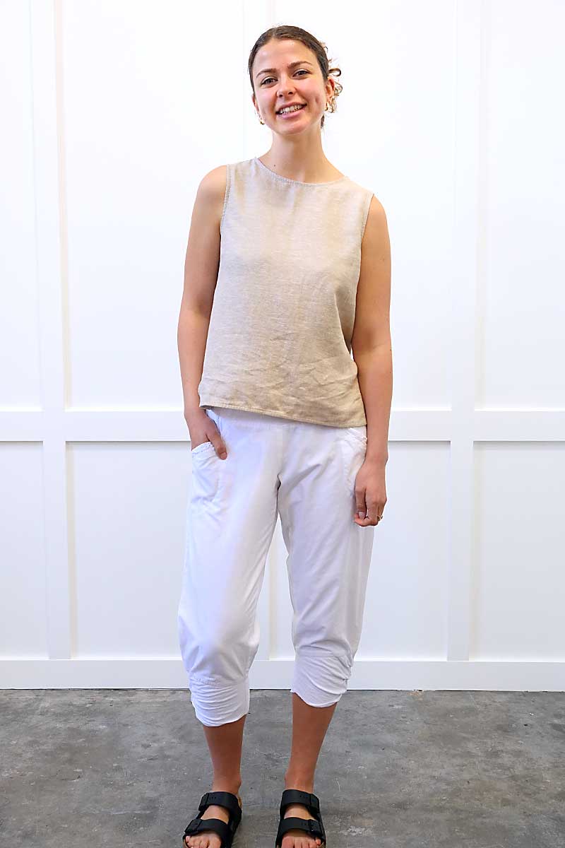 Humidity Castaway Pant in White