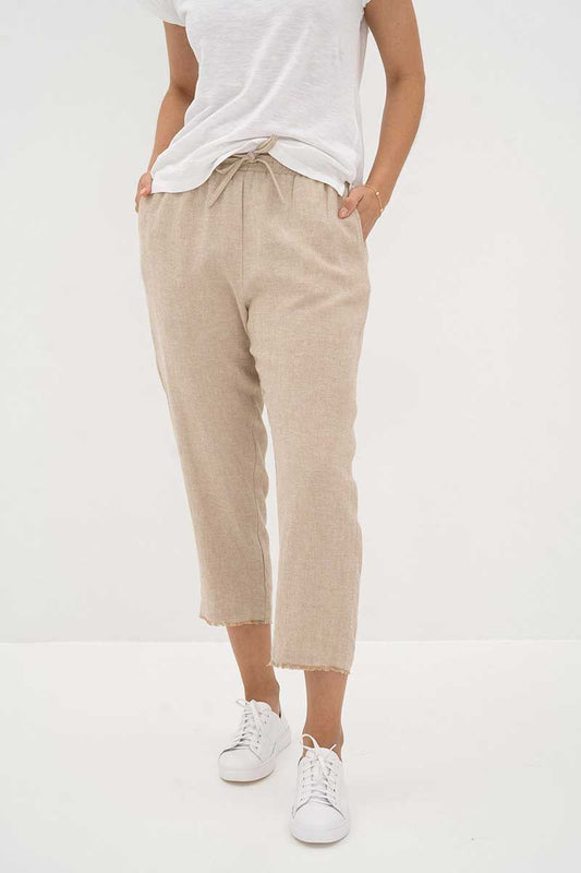 Humidity Lifestyle lido 3/4 womens pant in natural