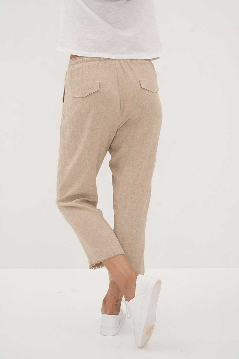 Womens humidity Lifestyle lido 3/4 pant back in natural