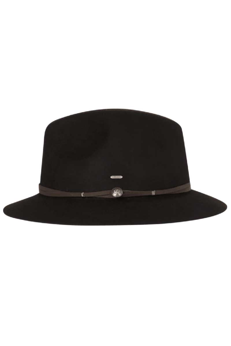 Kooringal Ladies Mid Brim Matilda Hat in black side view