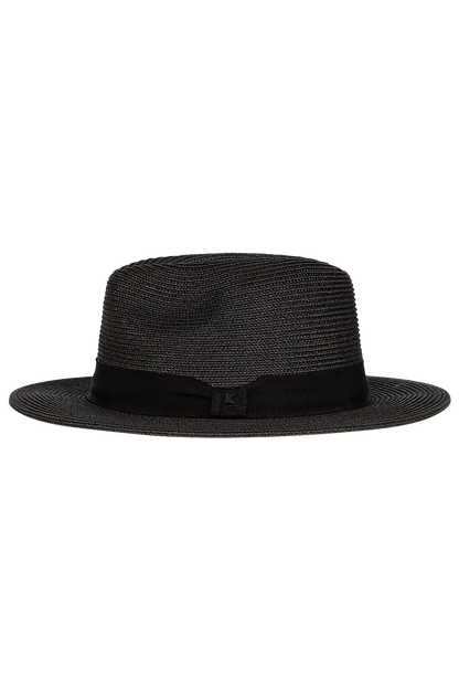 Kooringal Universal Cypress Fedora in Black side view