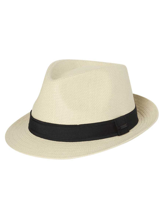 front of the Kooringal Universal Fedora Arlo in Sand